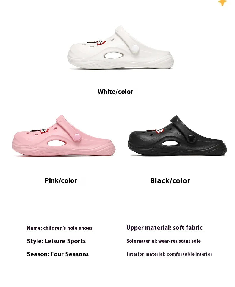 Boys summer garden shoes non-slip indoor soft soled beach sandals