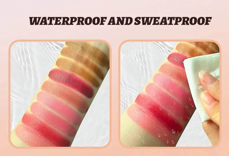 12-color Concealer Blush Cream Matte Highlight Contour Makeup All-in-one Palette Contouring - Fashionqueene.com