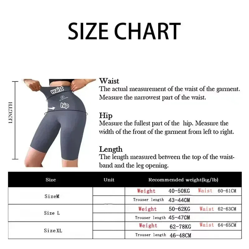 Seamless Women Sports Shorts High Waist Fitness Jogging Body Shaping Boxers Push Up Scrunch Butt Biker Slim Underwear