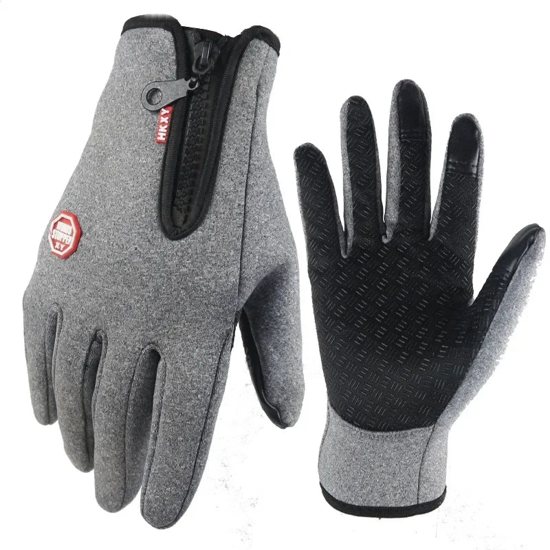 Thermal Winter Gloves For Men Women Touchscreen Warm Outdoor Cycling Driving Motorcycle Gloves Windproof Non-Slip Womens Gloves