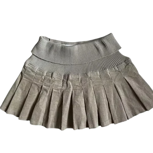 Gothic Fashion Shorts Y2K Skirt Womens Retro Pocket Shorts High Waist Slim Fit Mini Short Casual Hip Skirt Mini Skirt