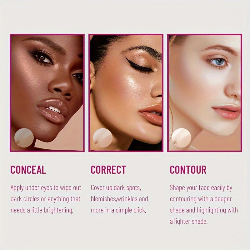 Sponge Head Concealer For Dark Circles Tears Freckles Dark Circles High-end Makeup