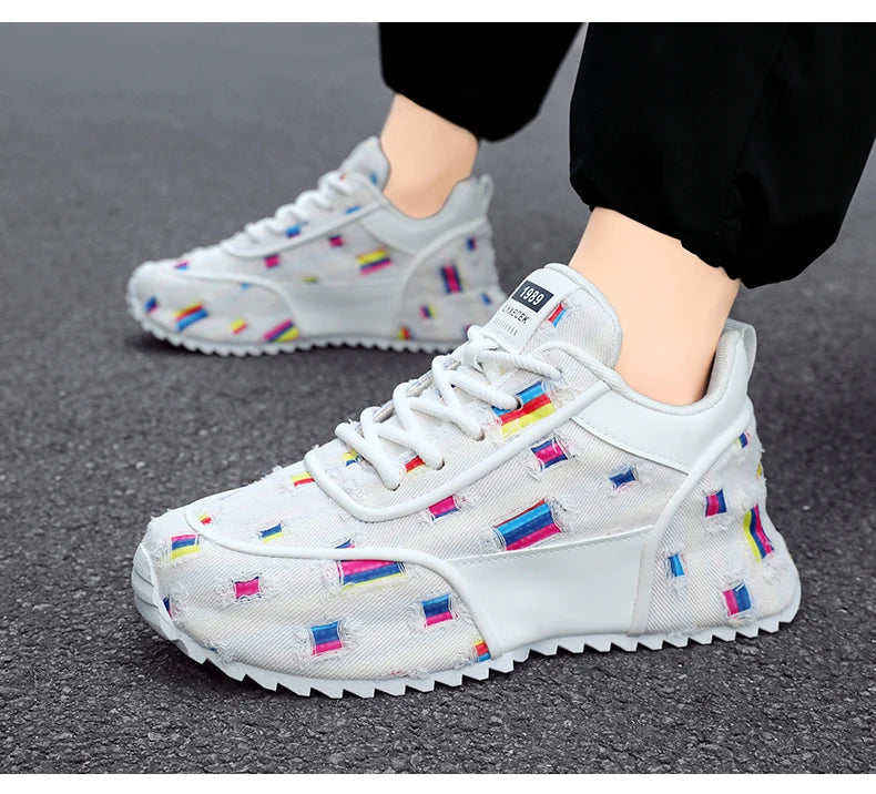 Men's casual, lightweight, breathable, comfortable, fashionable sports shoes