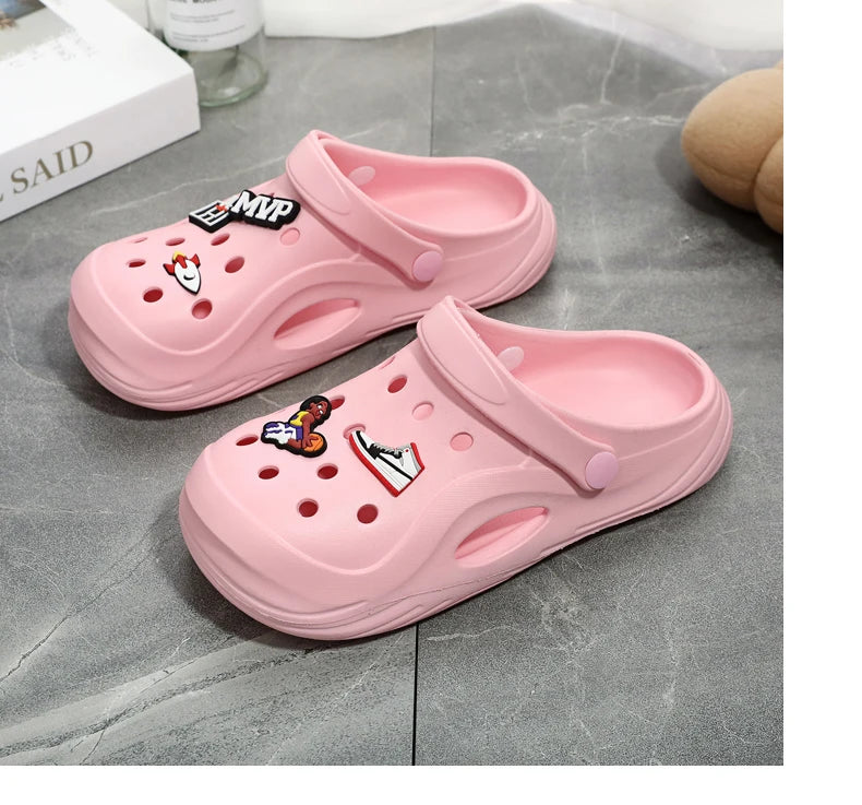 Boys summer garden shoes non-slip indoor soft soled beach sandals