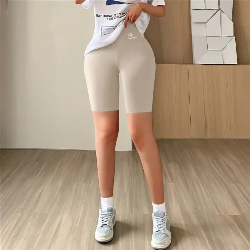Seamless Women Sports Shorts High Waist Fitness Jogging Body Shaping Boxers Push Up Scrunch Butt Biker Slim Underwear
