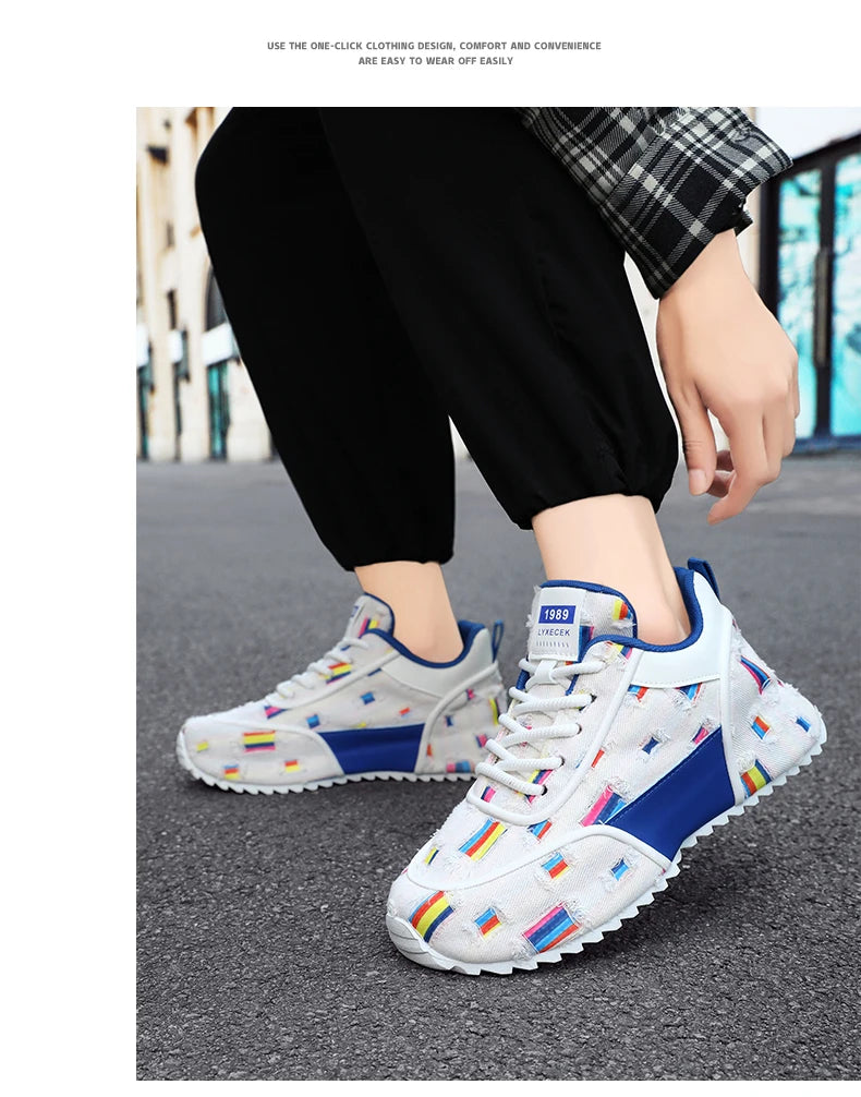 Men's casual, lightweight, breathable, comfortable, fashionable sports shoes