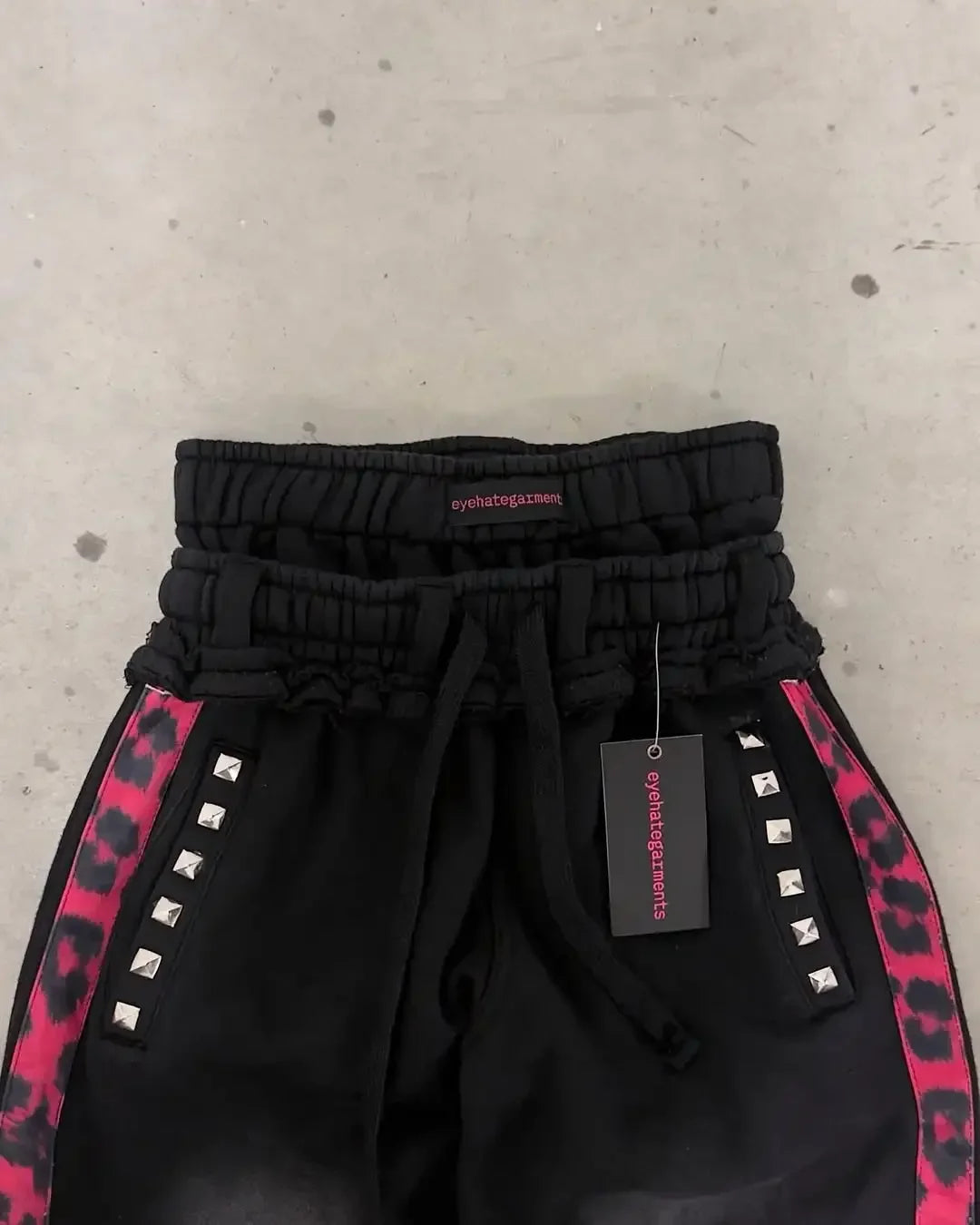 Double waist Pants New Hip Hop Men Women Jogger Drawstring Sweatpants Loose Cargo Trousers