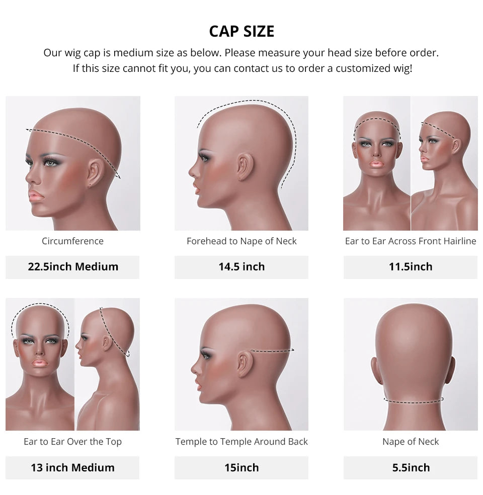 Pre Cut Glueless Wigs Human Hair Ready To Wear And Go Straight 13x6 HD Lace Frontal Wig Human Hair