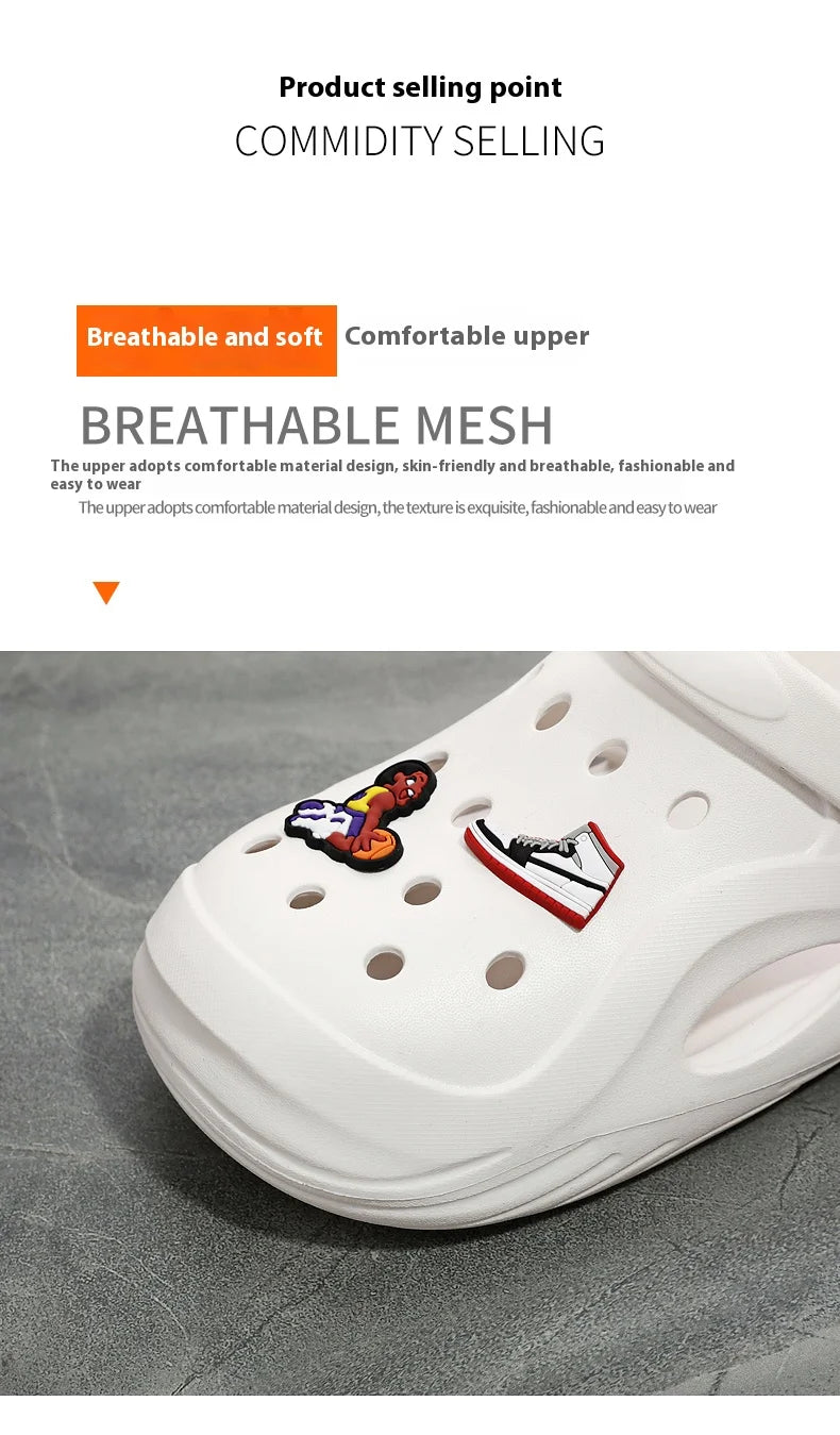 Boys summer garden shoes non-slip indoor soft soled beach sandals
