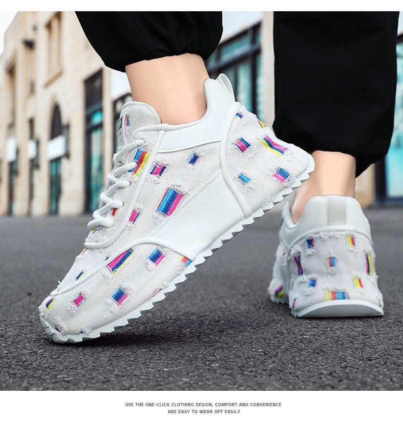 Men's casual, lightweight, breathable, comfortable, fashionable sports shoes