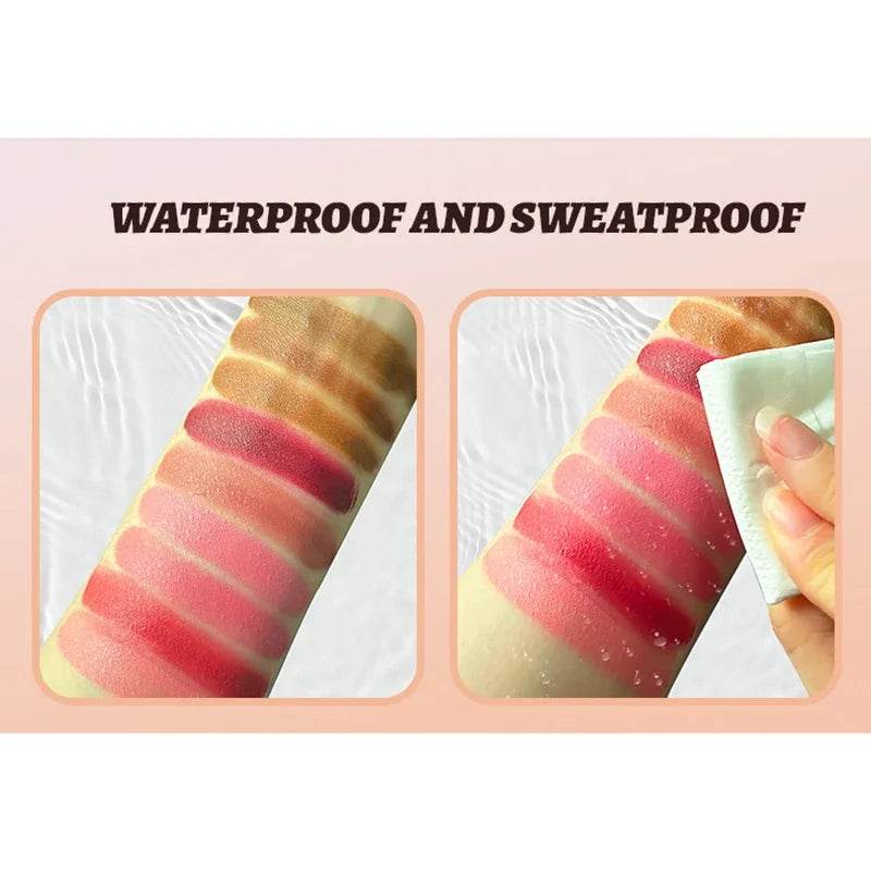 12-color Concealer Blush Cream Matte Highlight Contour Makeup All-in-one Palette Contouring - Fashionqueene.com