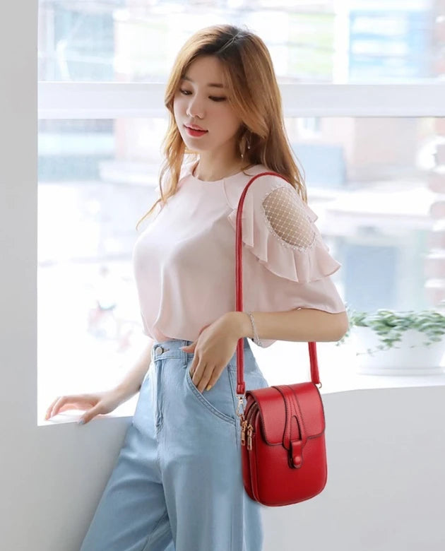 Women's Bag Mobile Phone Bag One-Shoulder Crossbody Bag is fashionable and versatile
