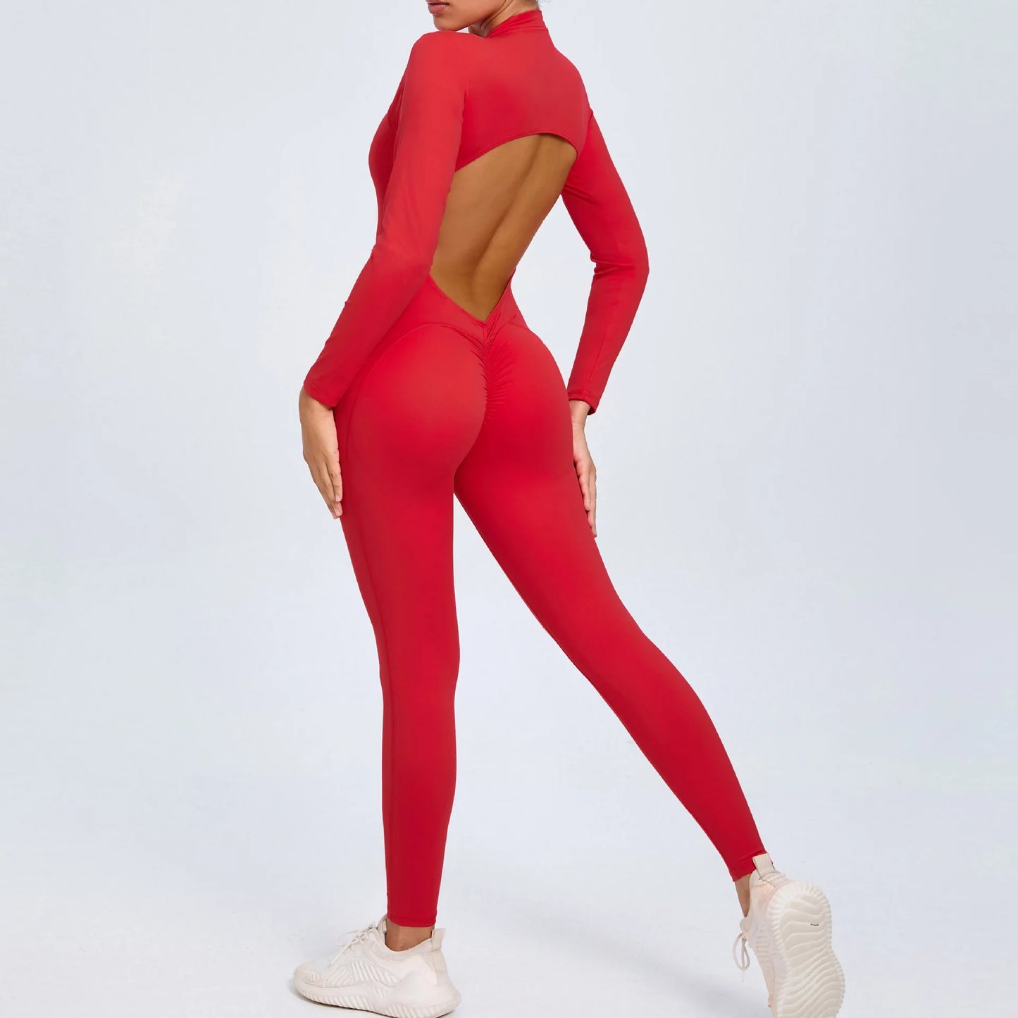 One-Piece Yoga Complete Sports Set Women Suits Gym Set Women's Training Siamese Fitness Suit Women Sportswear