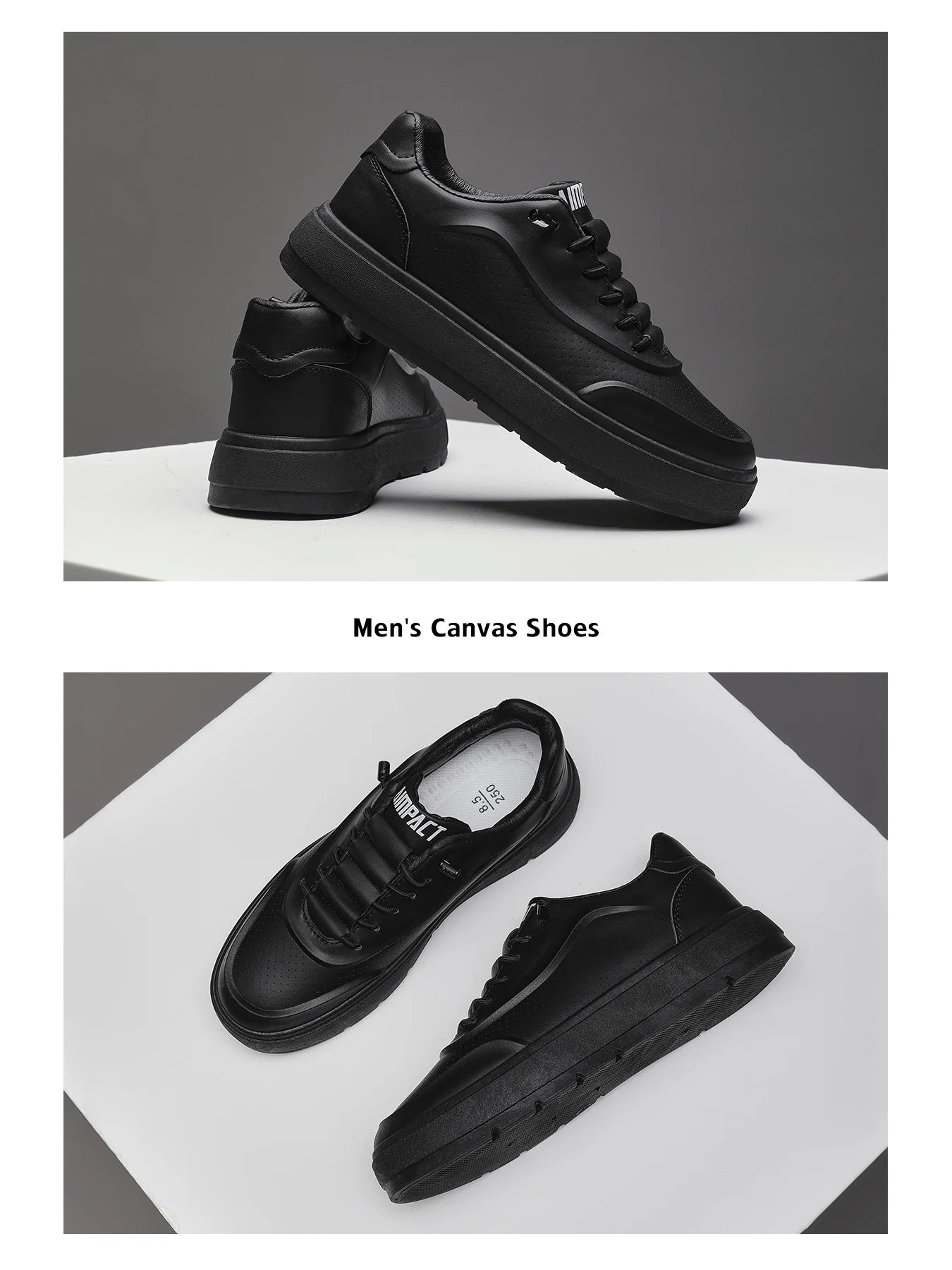 Men's Luxury Vulcanized Sneakers w/Breathable Design for Gym/Casual Wear & Street Style