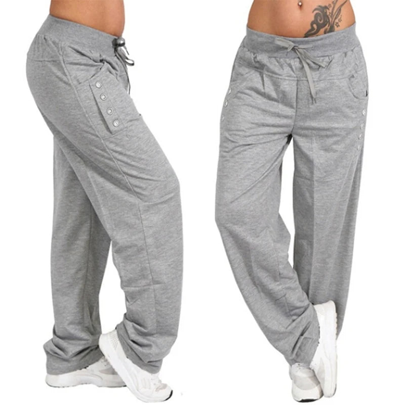 Loose Casual Pants Women Jogger Trousers Plus Size Women Leggings
