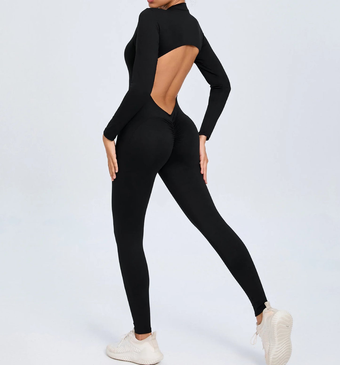 One-Piece Yoga Complete Sports Set Women Suits Gym Set Women's Training Siamese Fitness Suit Women Sportswear