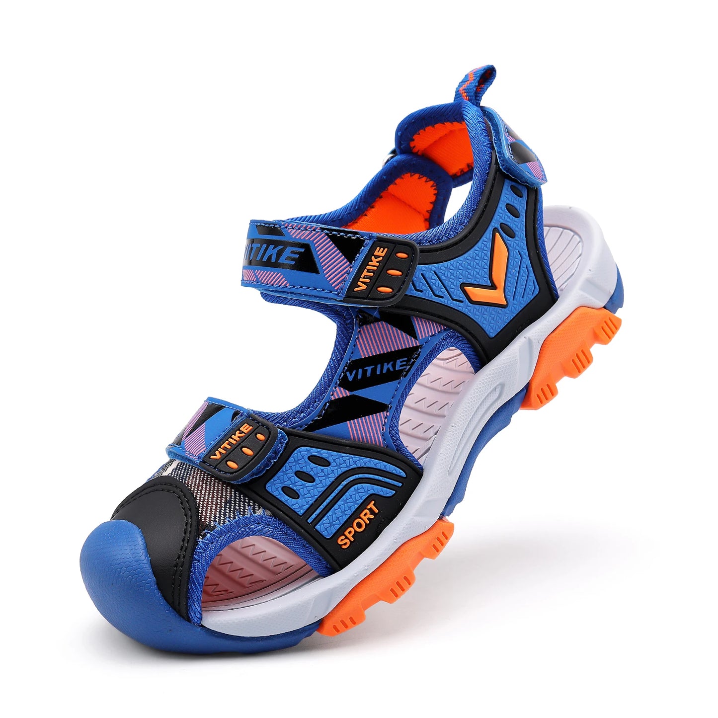 Kids Sports Sandal Outdoor Hiking Athletic Closed-Toe Beach Girls Summer Pool Shoes