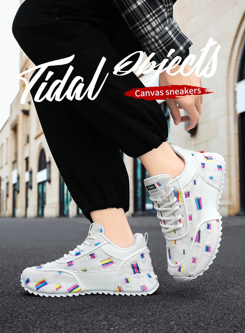 Men's casual, lightweight, breathable, comfortable, fashionable sports shoes
