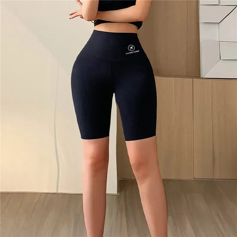 Seamless Women Sports Shorts High Waist Fitness Jogging Body Shaping Boxers Push Up Scrunch Butt Biker Slim Underwear