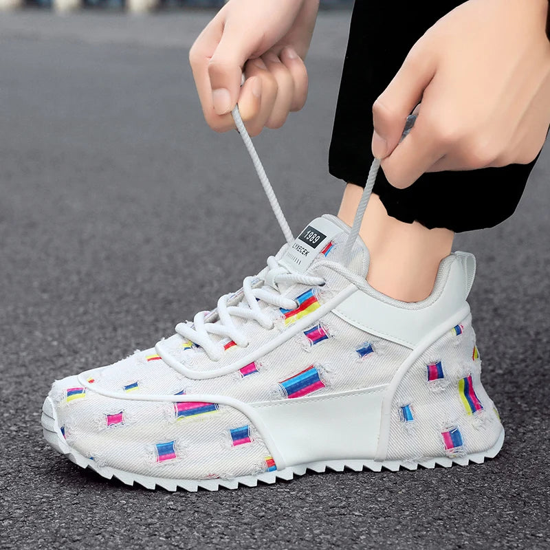 Men's casual, lightweight, breathable, comfortable, fashionable sports shoes