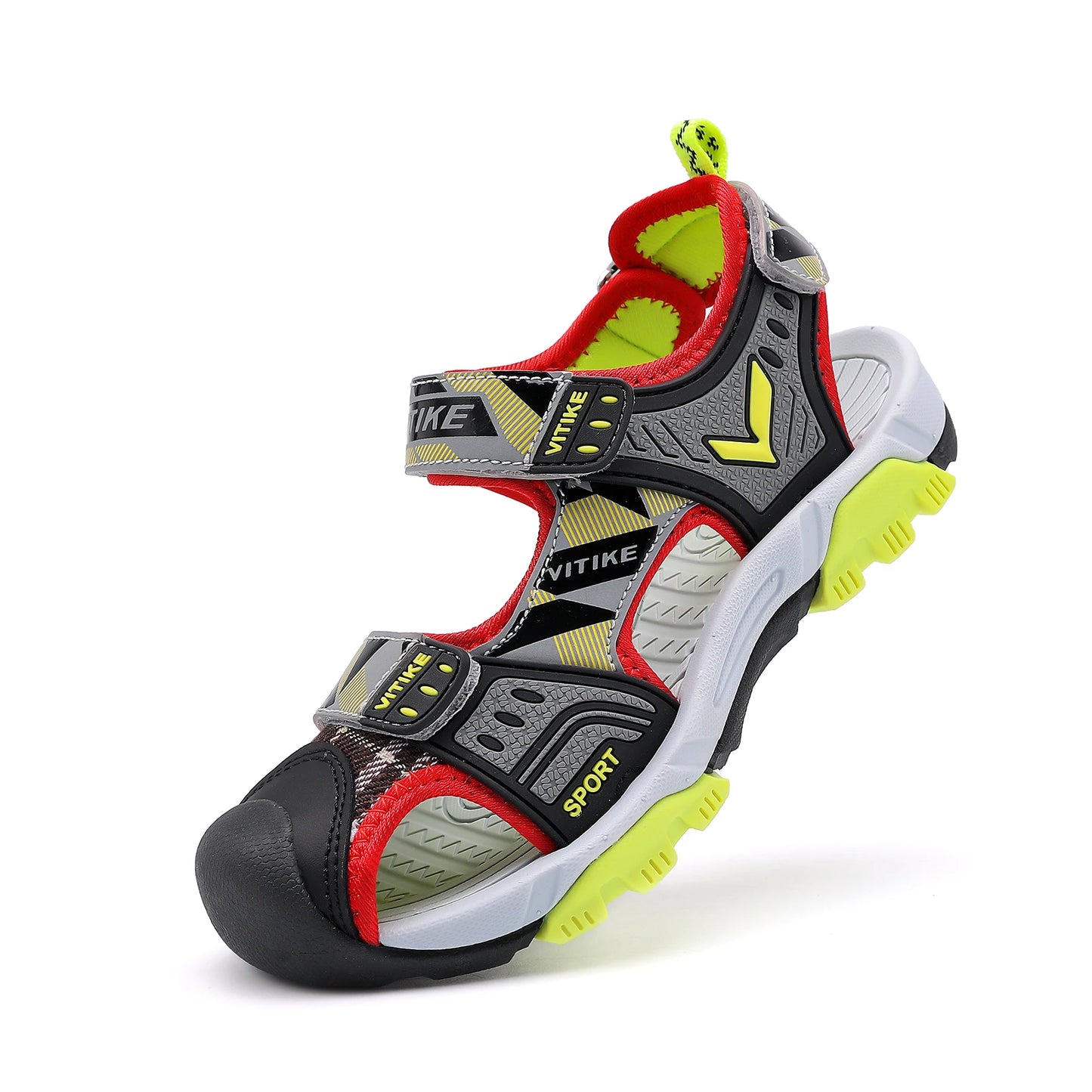 Kids Sports Sandal Outdoor Hiking Athletic Closed-Toe Beach Girls Summer Pool Shoes