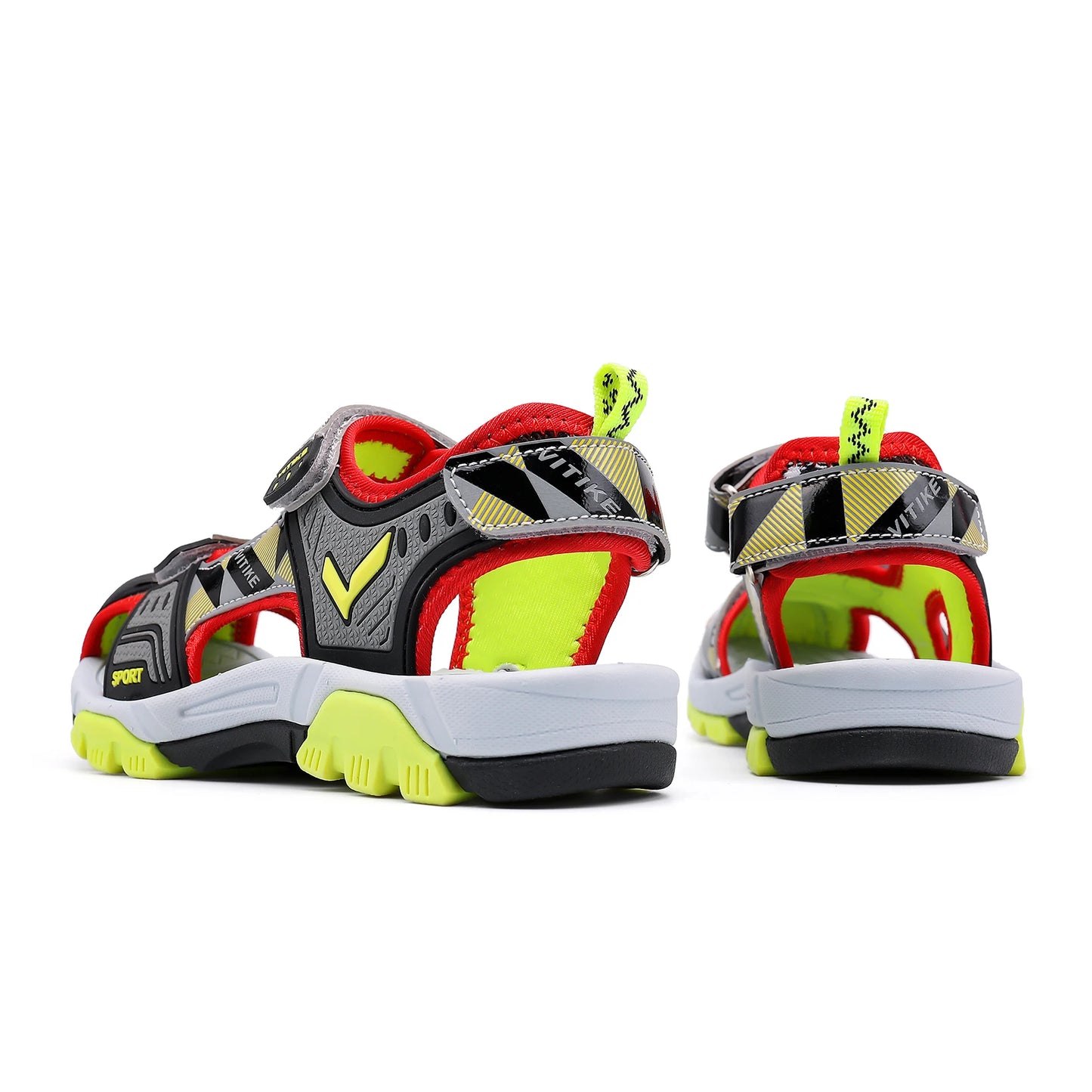 Kids Sports Sandal Outdoor Hiking Athletic Closed-Toe Beach Girls Summer Pool Shoes
