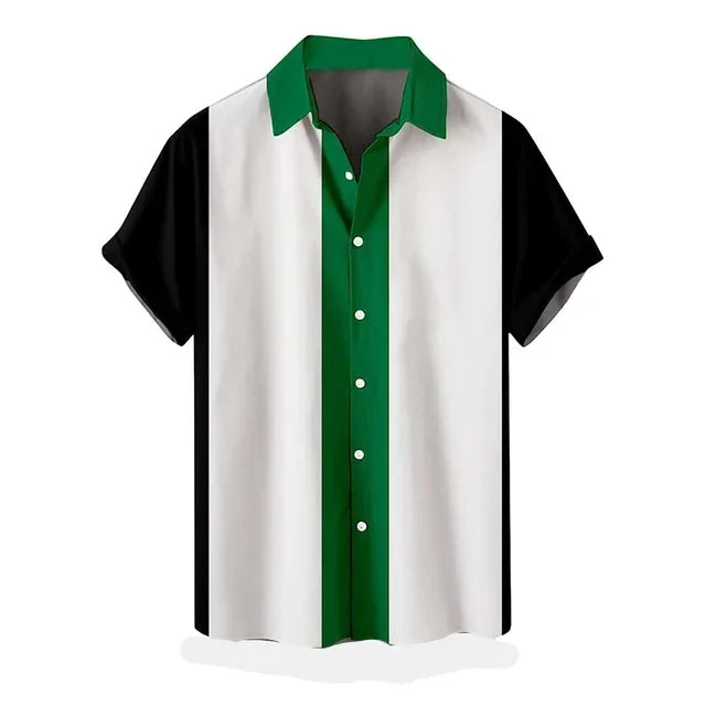 Red And Black Plaid Shirt Men Shirts Checkered Shirts Short Sleeve