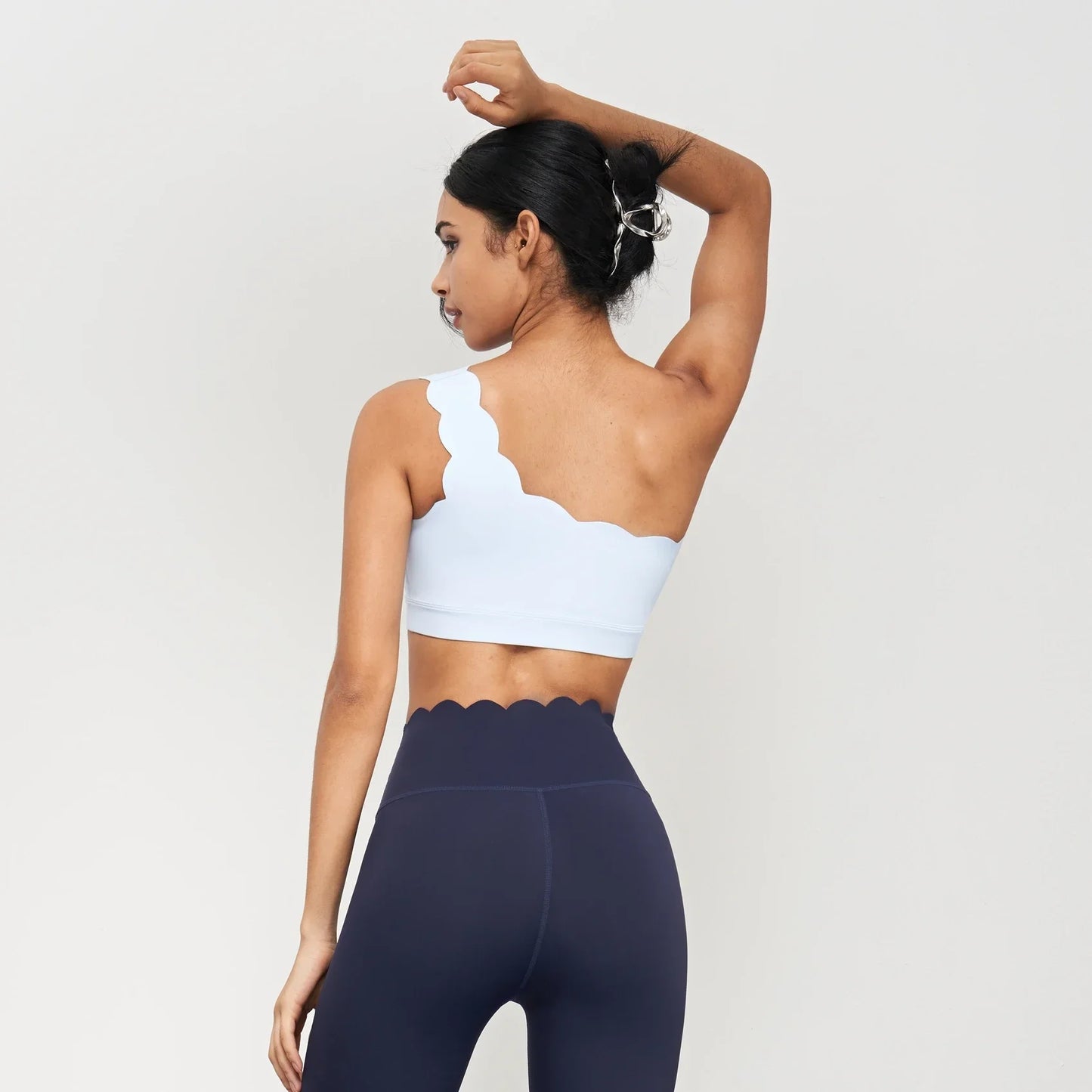 1/2/3Pcs Workout Sets Womens Seamless Gym Sportswear Shock-proof Sport Bra High Waist Yoga Pants Gym Leggings Tennis Skirt