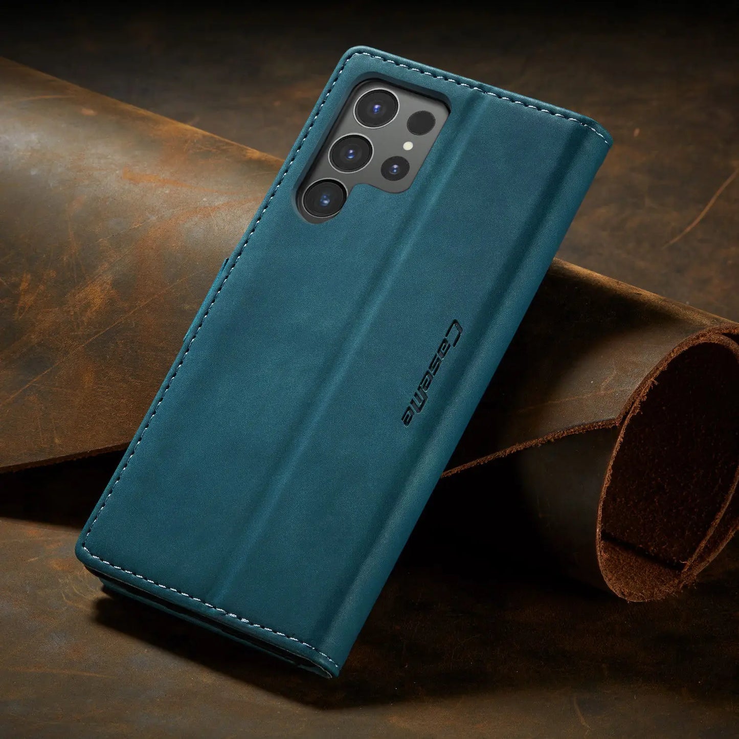 Flip Wallet Case for Samsung Galaxy S24 Ultra S24 Plus S24, Leather Magnetic Folio Cover with Card Holder Shockproof For Galaxy S24 Plus / Blue / United States For Galaxy S24 Plus / Black / United States