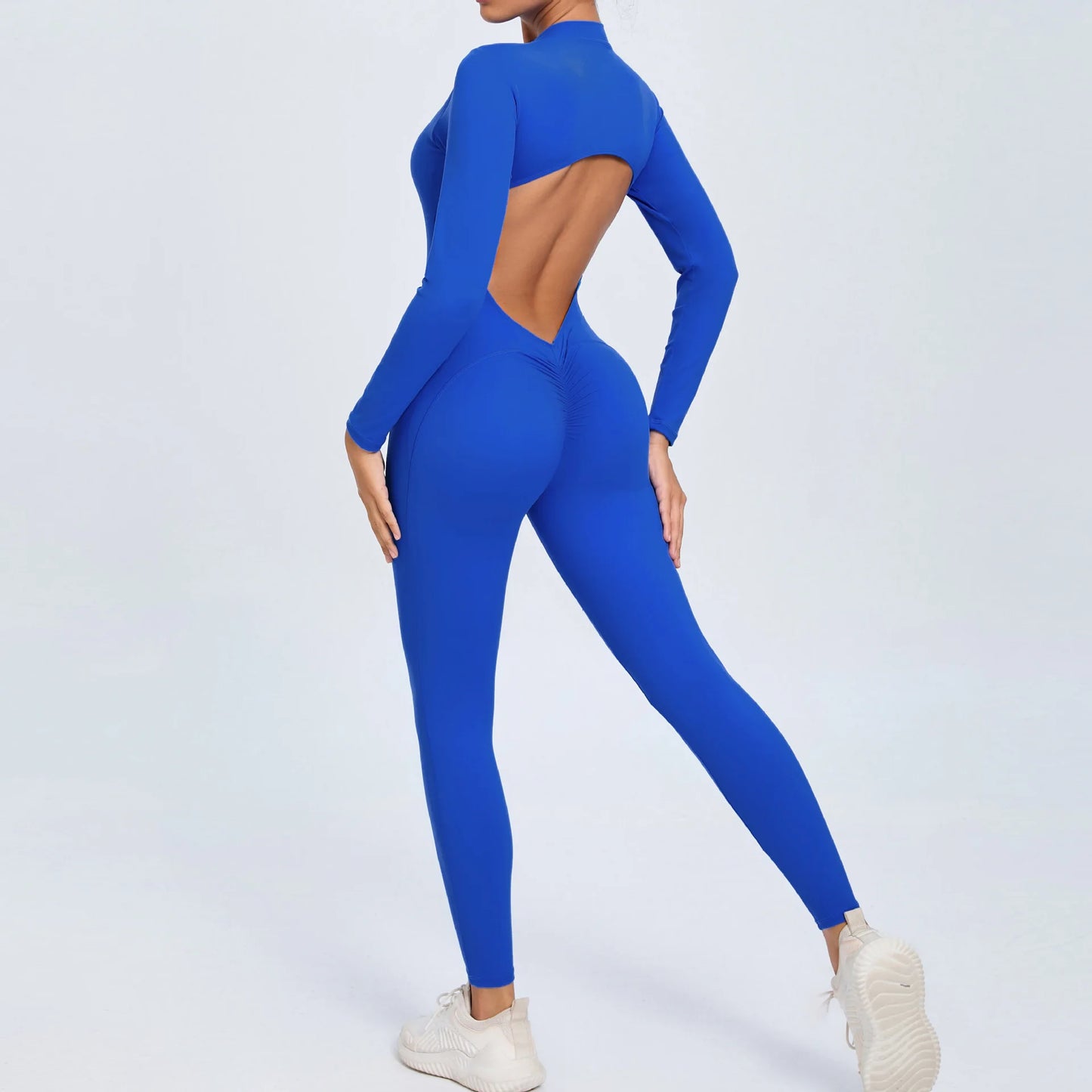 One-Piece Yoga Complete Sports Set Women Suits Gym Set Women's Training Siamese Fitness Suit Women Sportswear