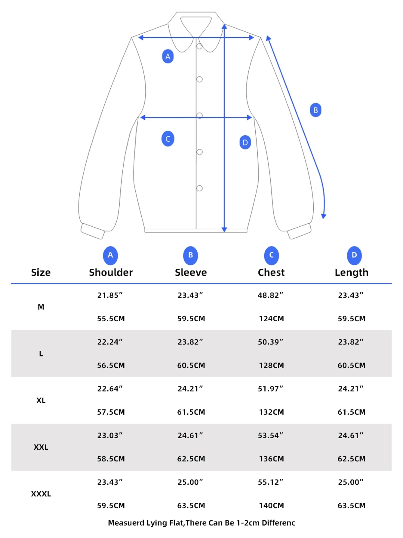 Mens Vintage Turn-down Collar Bomber Jacket Loose Letter Embroidery Coat Motorcycle Jacket