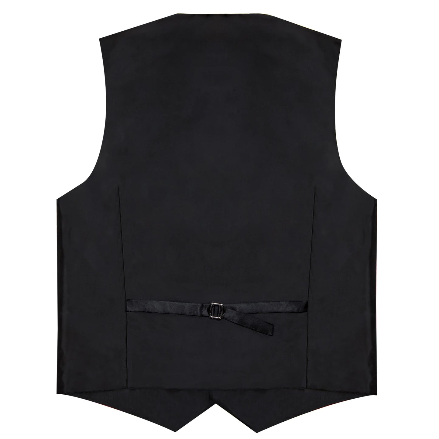 Luxury Paisley Men's Suit Vest Black Pink Red Wedding Prom Tuxedo Waistcoat Necktie Handkerchief Cufflink Sleeveless Jacket Vest