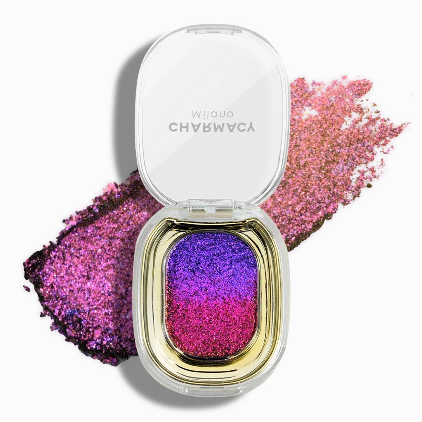 Multichrome Glitter Eyeshadow Palette High Pigmented Metallic Eyeshadow Color Shifting 04 DREAM