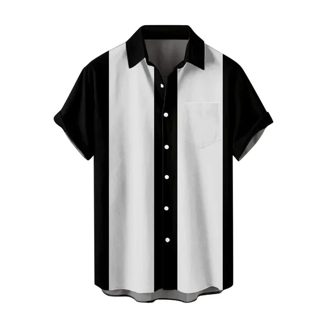 Red And Black Plaid Shirt Men Shirts Checkered Shirts Short Sleeve