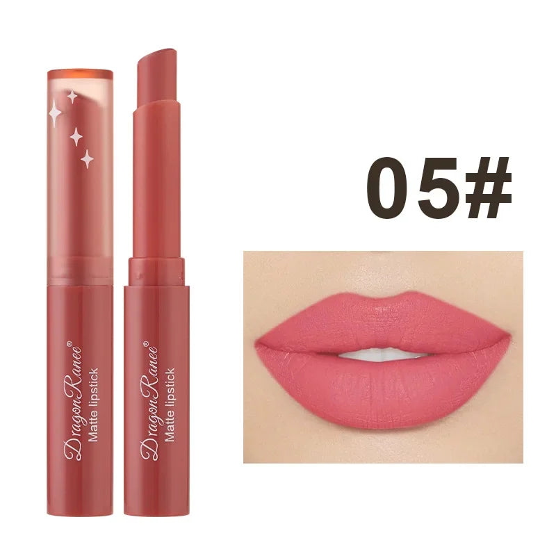 1/3pcs Nude Lipstick Crayon Long Lasting Matte Lipstick Pencil 24 Hours Waterproof Set Lip Moisturizer Colouring Lip Tint Stick
