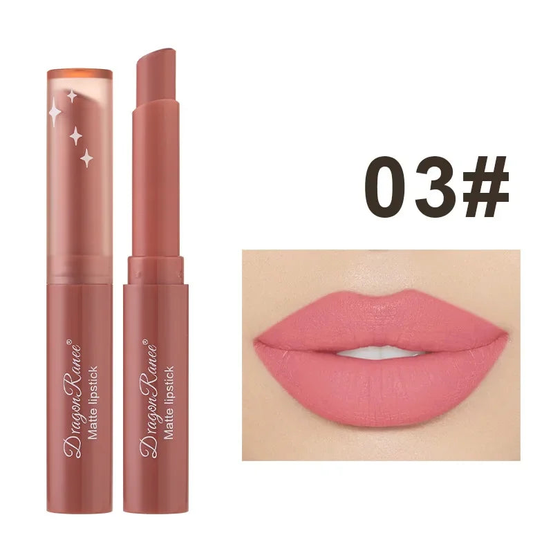 1/3pcs Nude Lipstick Crayon Long Lasting Matte Lipstick Pencil 24 Hours Waterproof Set Lip Moisturizer Colouring Lip Tint Stick