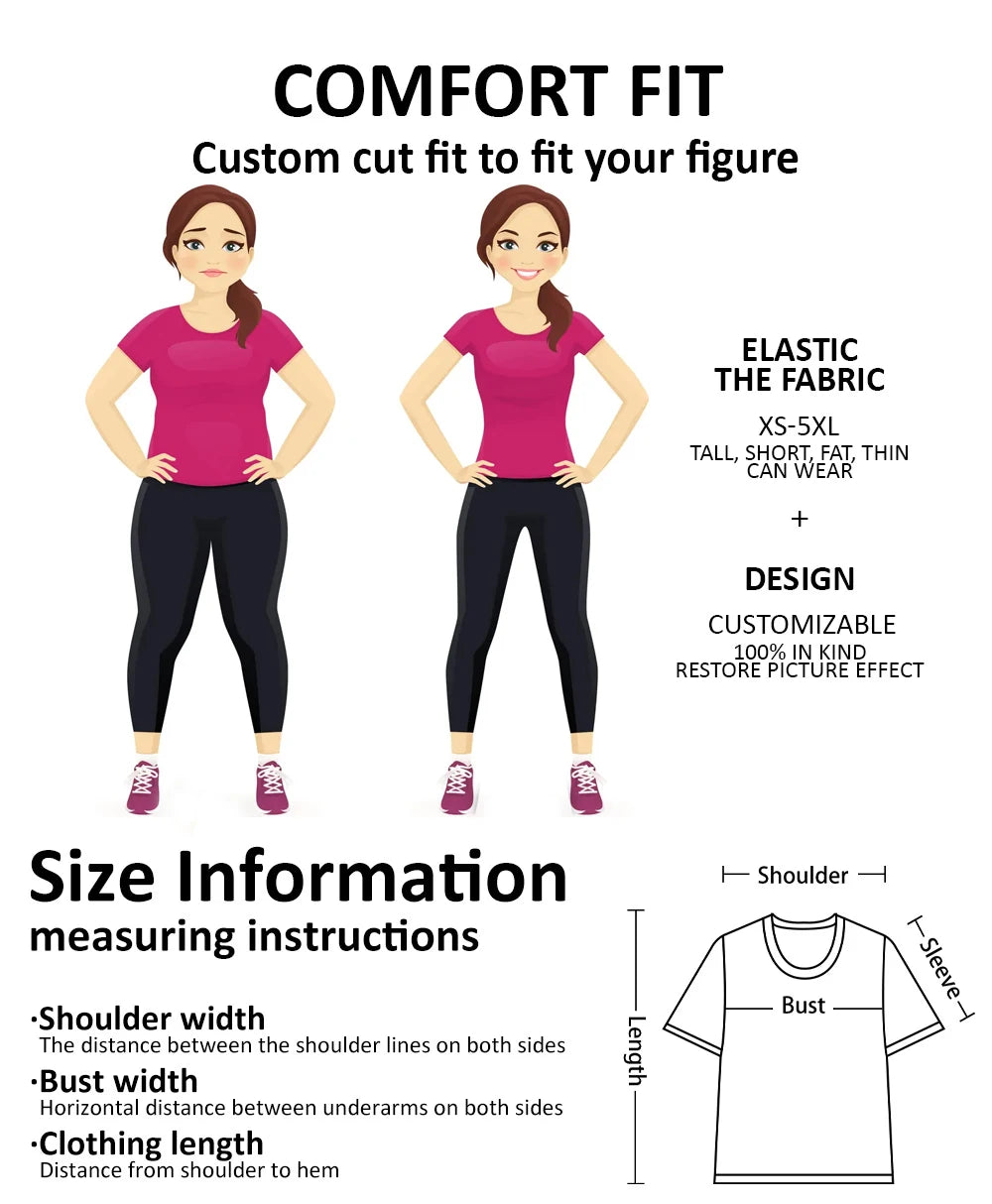 Printed Regular Fit Women's Casual Short Sleeve T-Shirt