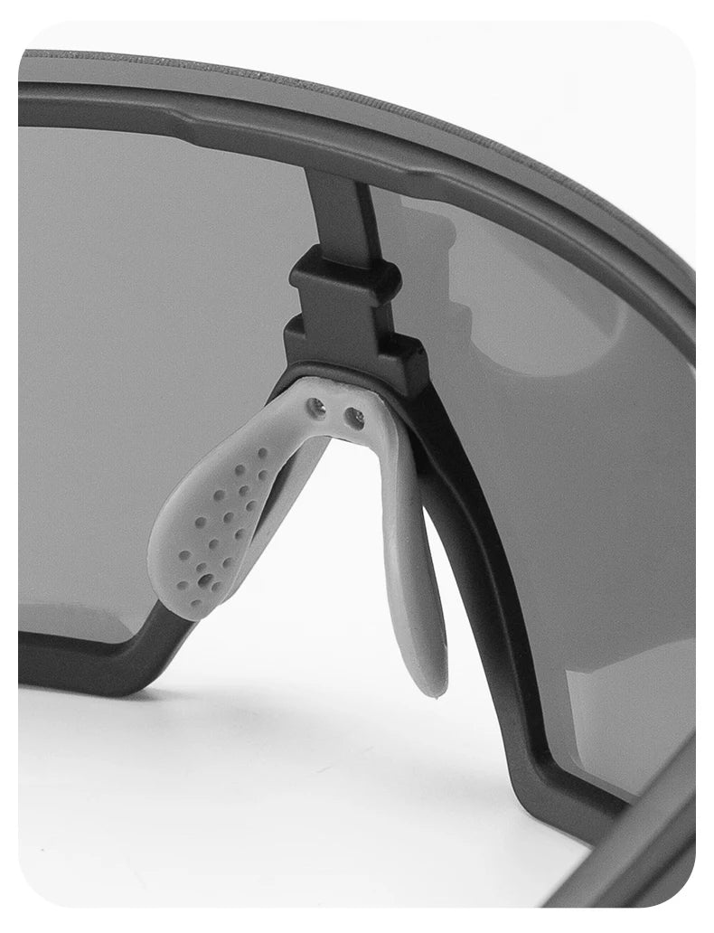 Photochromic Polarized Lens Bike Glasses UV400 Protection Eyewear Sunglasses MTB Road Bicycle Goggles