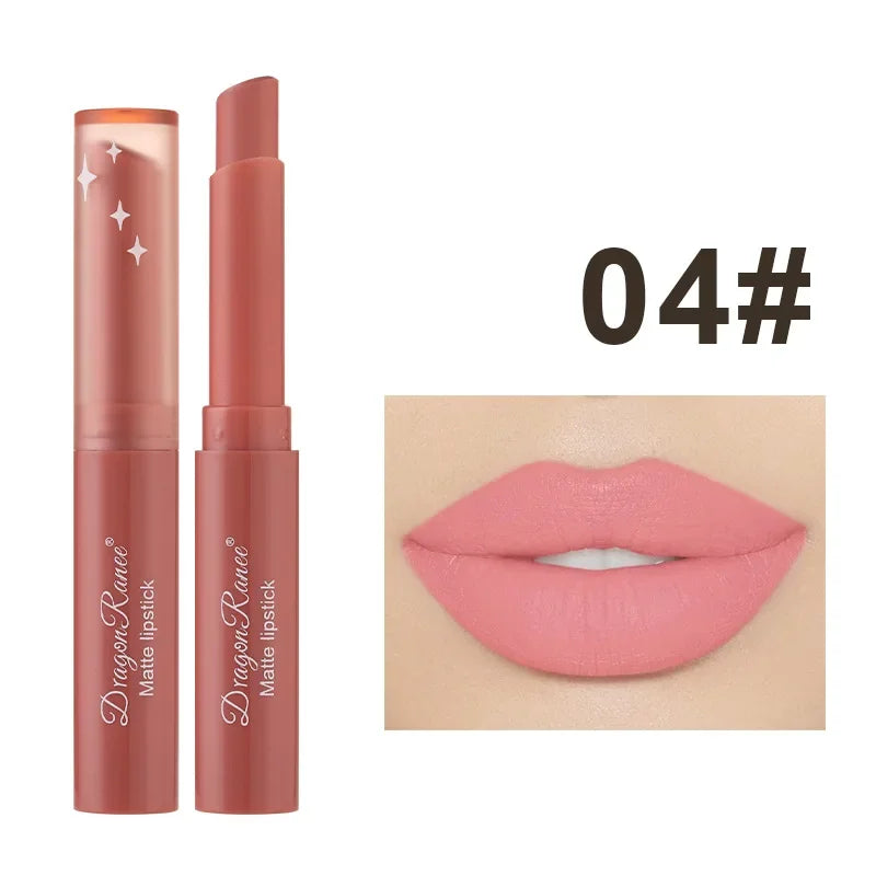 1/3pcs Nude Lipstick Crayon Long Lasting Matte Lipstick Pencil 24 Hours Waterproof Set Lip Moisturizer Colouring Lip Tint Stick