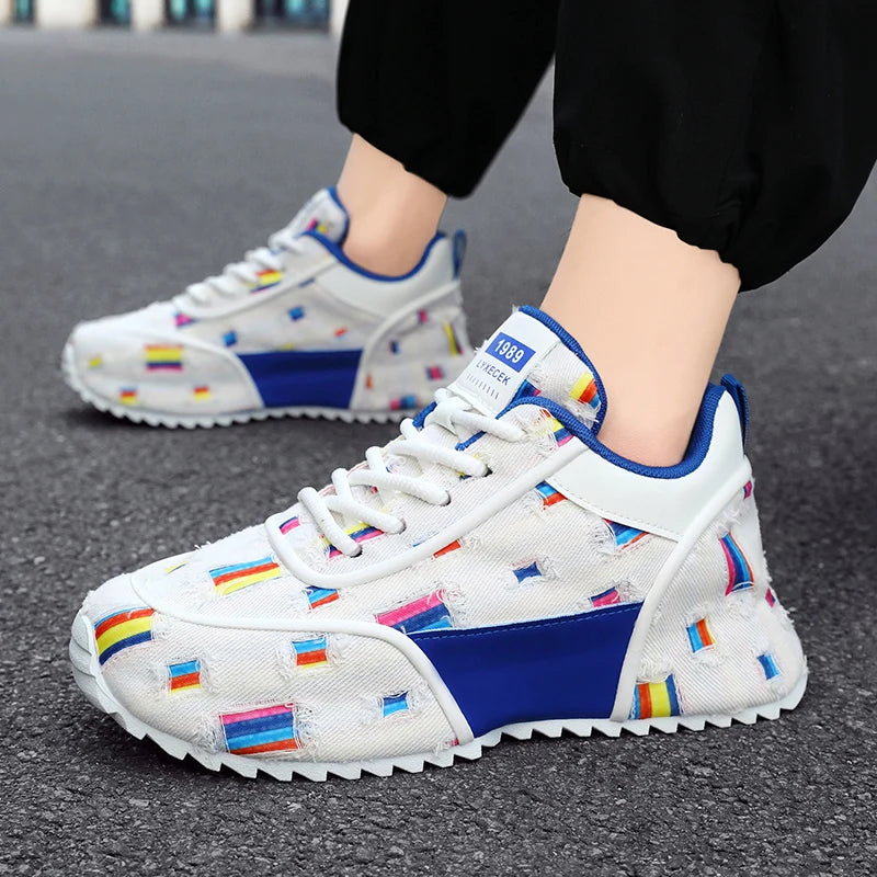 Men's casual, lightweight, breathable, comfortable, fashionable sports shoes