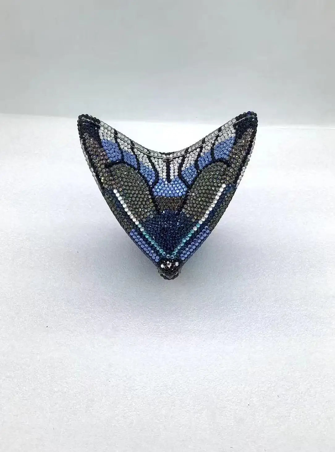 Women Butterfly Gems Evening Minaudiere Clutch Bags Women Crystals Purses and Handbags Bridal Wedding Purse Luxury Clutch Bag