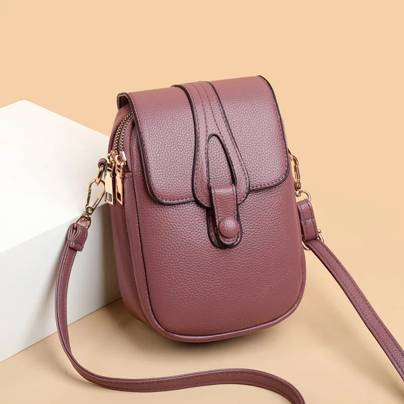 Women's Bag Mobile Phone Bag One-Shoulder Crossbody Bag is fashionable and versatile