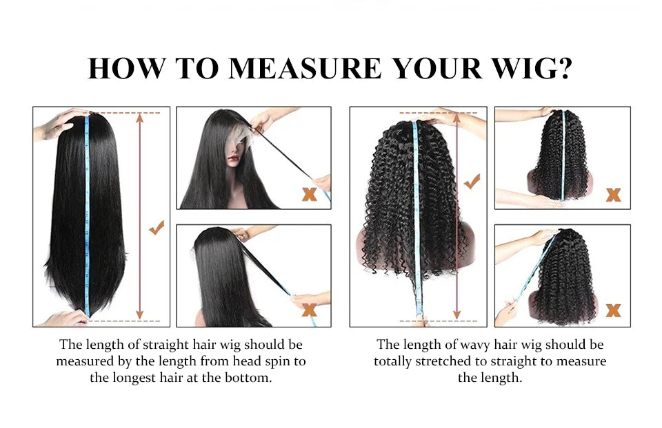 Pre Cut Glueless Wigs Human Hair Ready To Wear And Go Straight 13x6 HD Lace Frontal Wig Human Hair