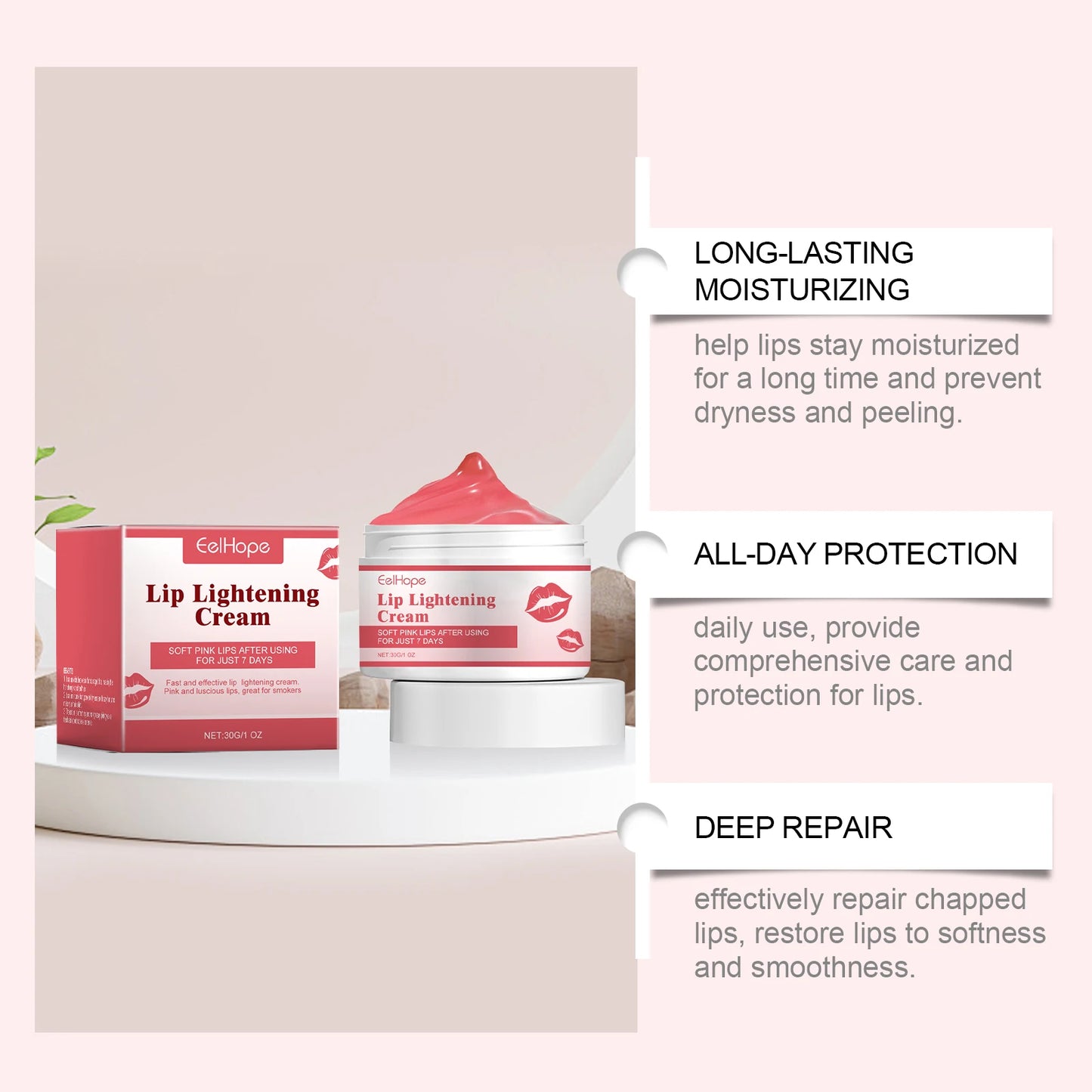 Moisturizing Lipstick Lip Glosses Waterproof Long-lasting Lip Tints Moisturizing Lip Balm 1 pcs / United States