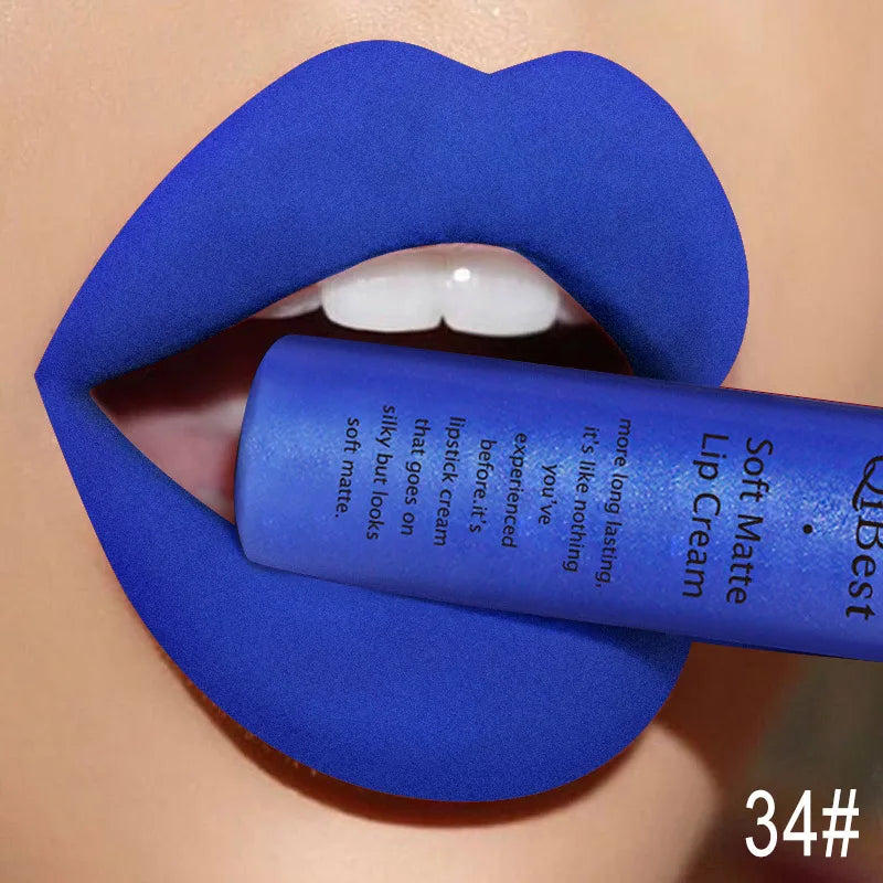 Hot Velvet Matte Nude Lip Gloss Sexy Long Lasting Non-stick Cup Nude Red Liquid Lipstick Waterproof 1 3