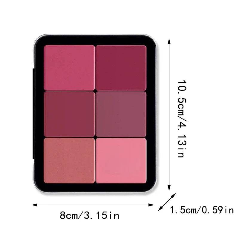 12-color Concealer Blush Cream Matte Highlight Contour Makeup All-in-one Palette Contouring - Fashionqueene.com
