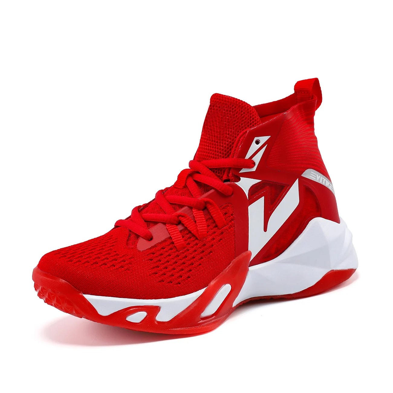 Kids Basketball Sneakers Durable Non-Slip Running Shoes