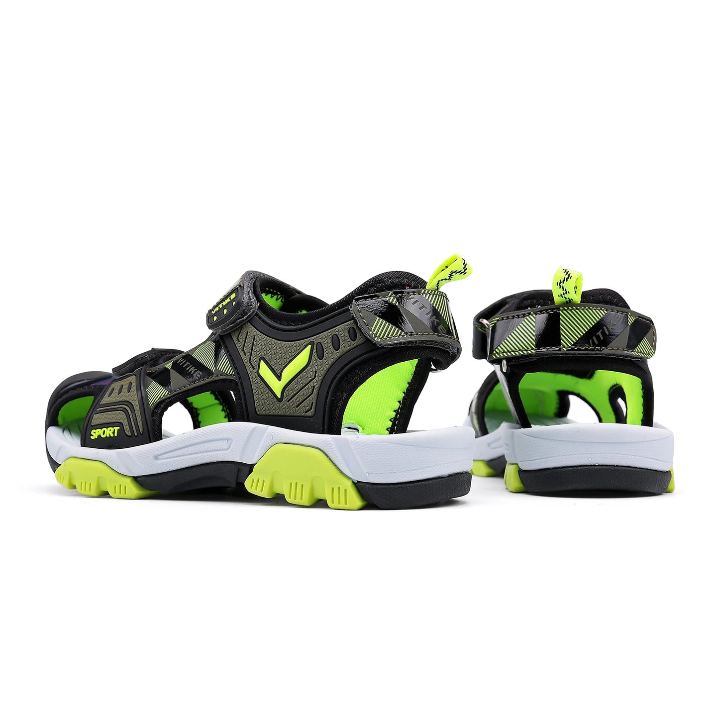Kids Sports Sandal Outdoor Hiking Athletic Closed-Toe Beach Girls Summer Pool Shoes