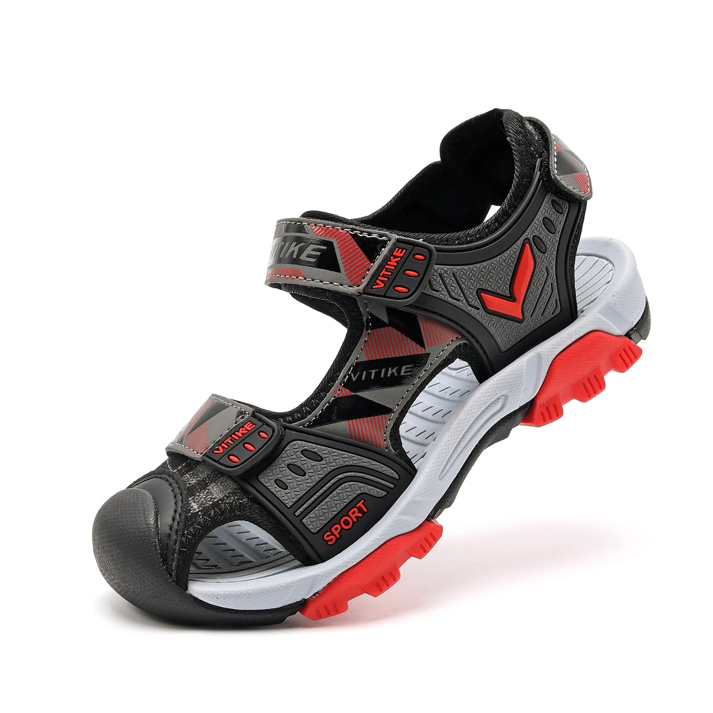 Kids Sports Sandal Outdoor Hiking Athletic Closed-Toe Beach Girls Summer Pool Shoes