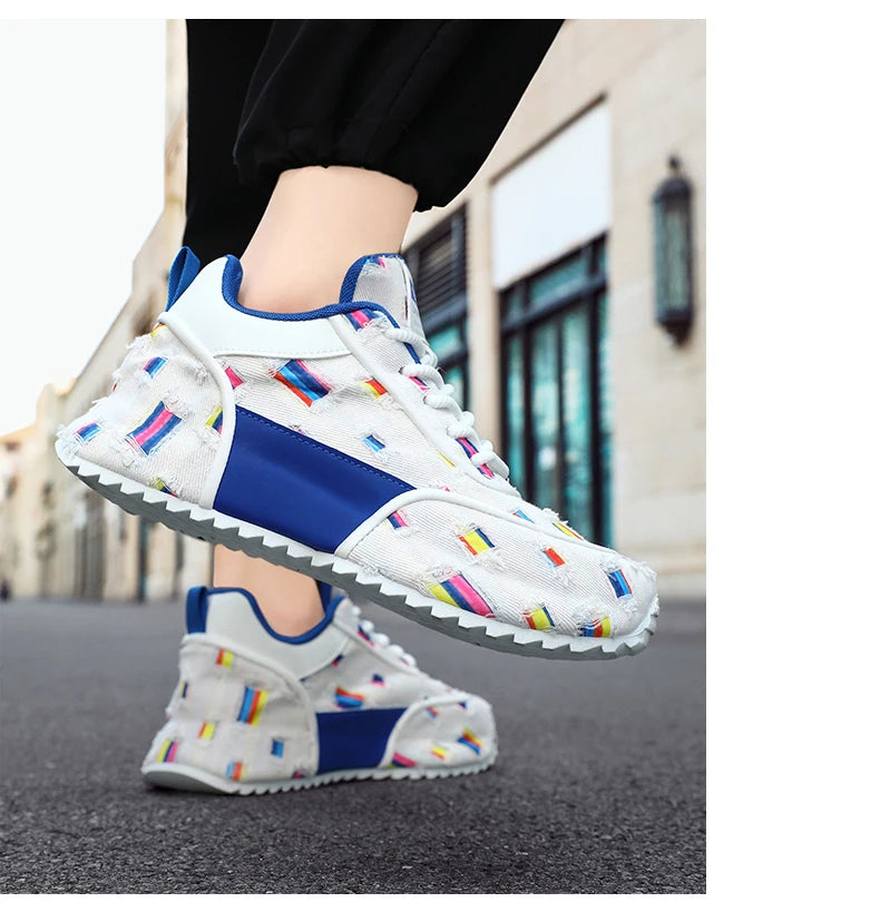 Men's casual, lightweight, breathable, comfortable, fashionable sports shoes
